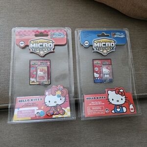 Hello Kitty Micro Figures Lot Of 2 Sanrio